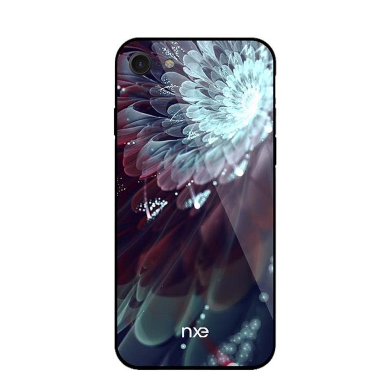 Hoesje voor iPhone 7 / 8 / SE 2 Bruin Nx Bloemenintensiteit