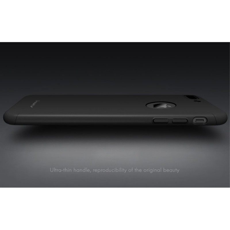 Hoesje voor iPhone 7 / 8 / SE 2 Rood Zwart Aluminium Serie
