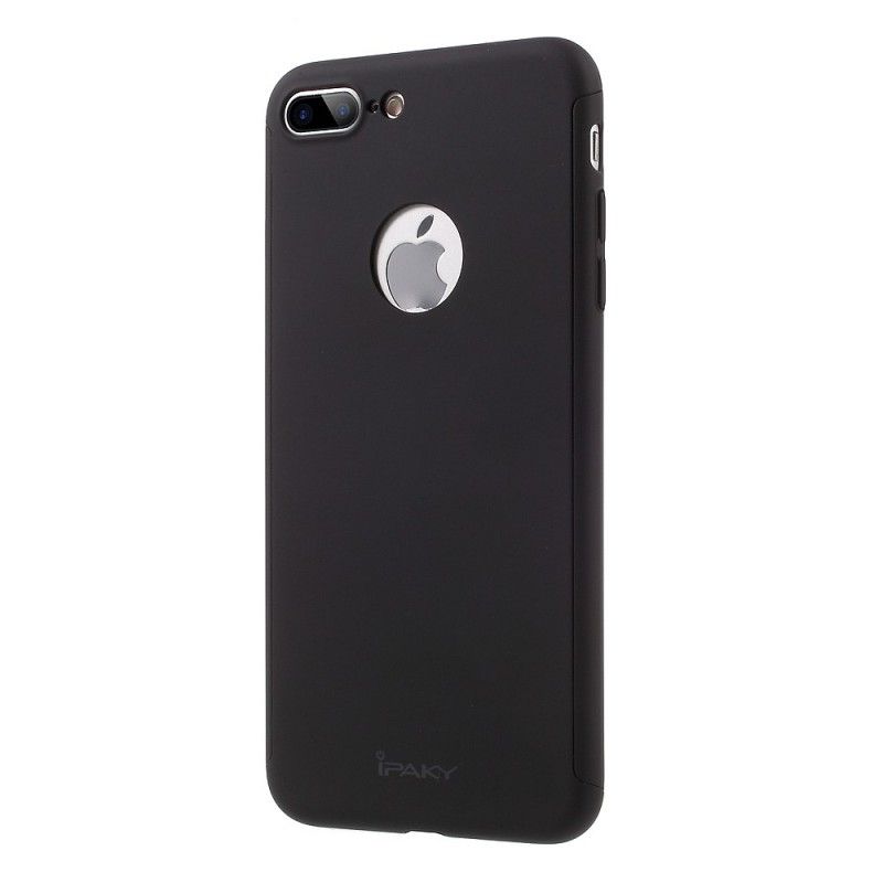 Hoesje voor iPhone 7 / 8 / SE 2 Rood Zwart Aluminium Serie