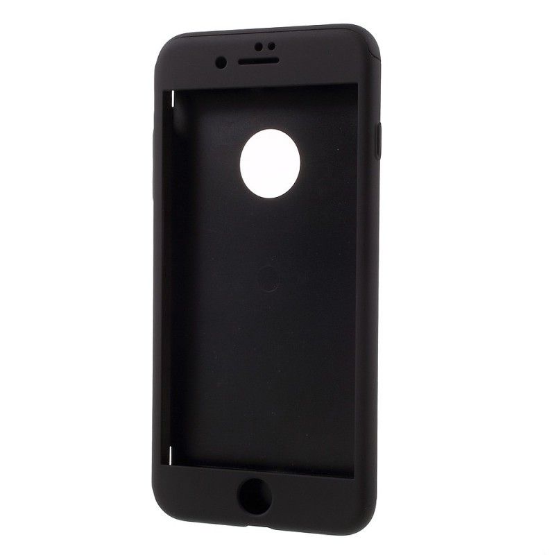 Hoesje voor iPhone 7 / 8 / SE 2 Rood Zwart Aluminium Serie