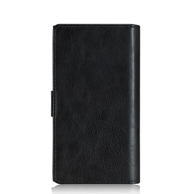 Leren Hoesje iPhone 7 / 8 / SE 2 Bruin Zwart Telefoonhoesje Dg. Afneembare Ming