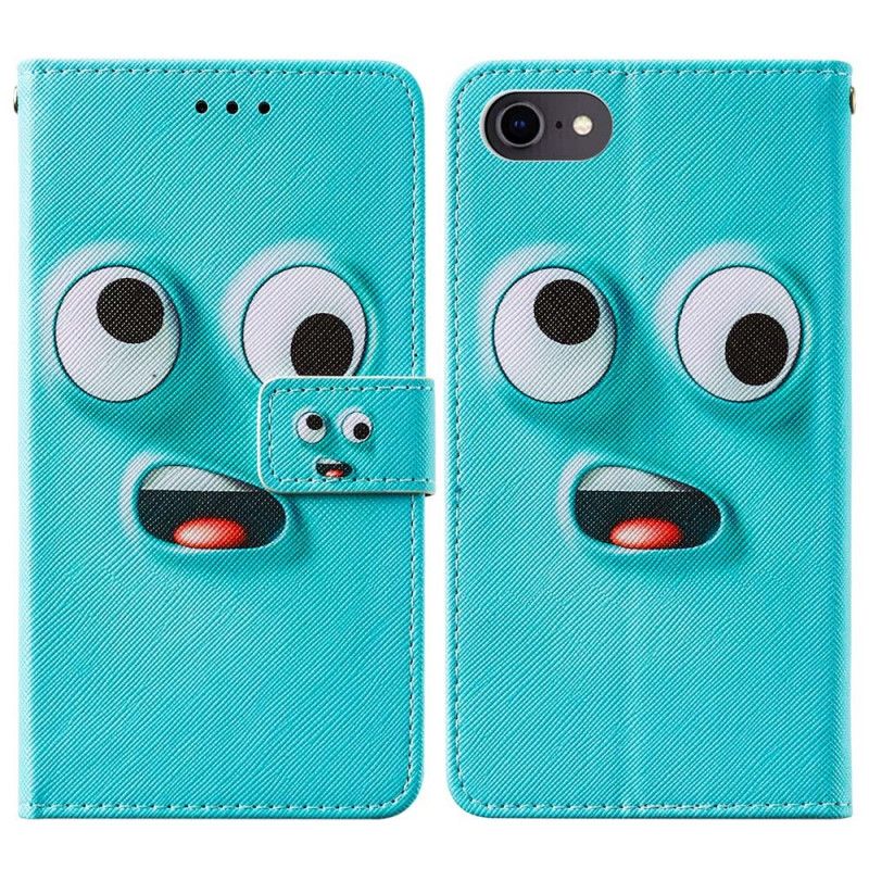 Leren Hoesje iPhone 7 / 8 / SE 2 Telefoonhoesje Bloop