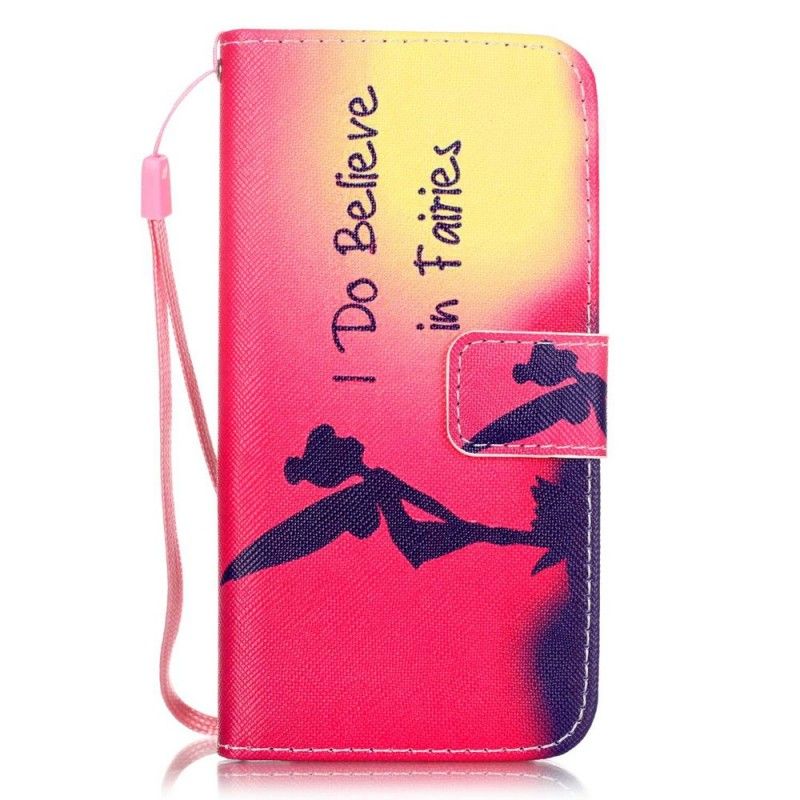 Leren Hoesje iPhone 7 / 8 / SE 2 Tinkerbell