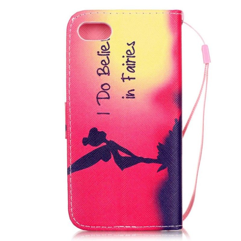 Leren Hoesje iPhone 7 / 8 / SE 2 Tinkerbell