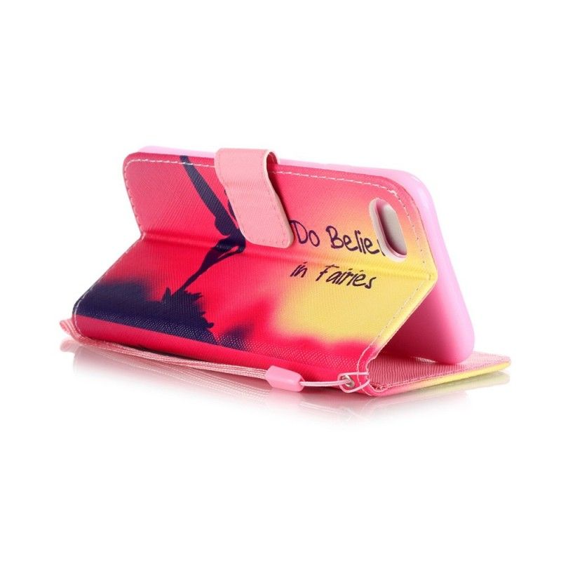 Leren Hoesje iPhone 7 / 8 / SE 2 Tinkerbell