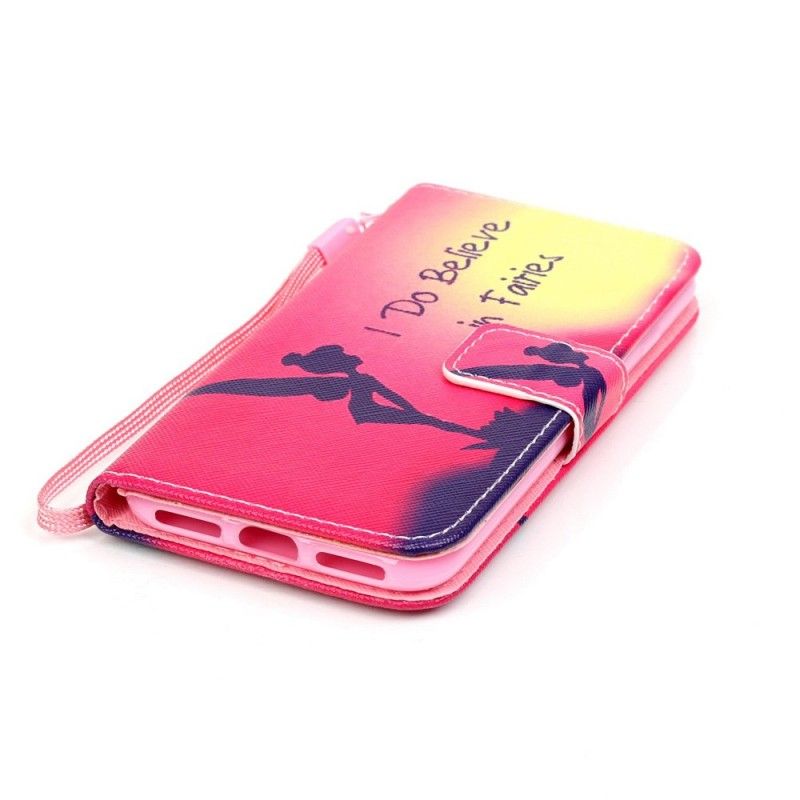 Leren Hoesje iPhone 7 / 8 / SE 2 Tinkerbell