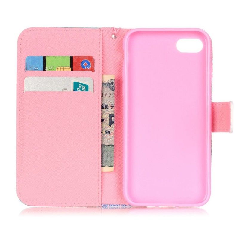Leren Hoesje iPhone 7 / 8 / SE 2 Tinkerbell