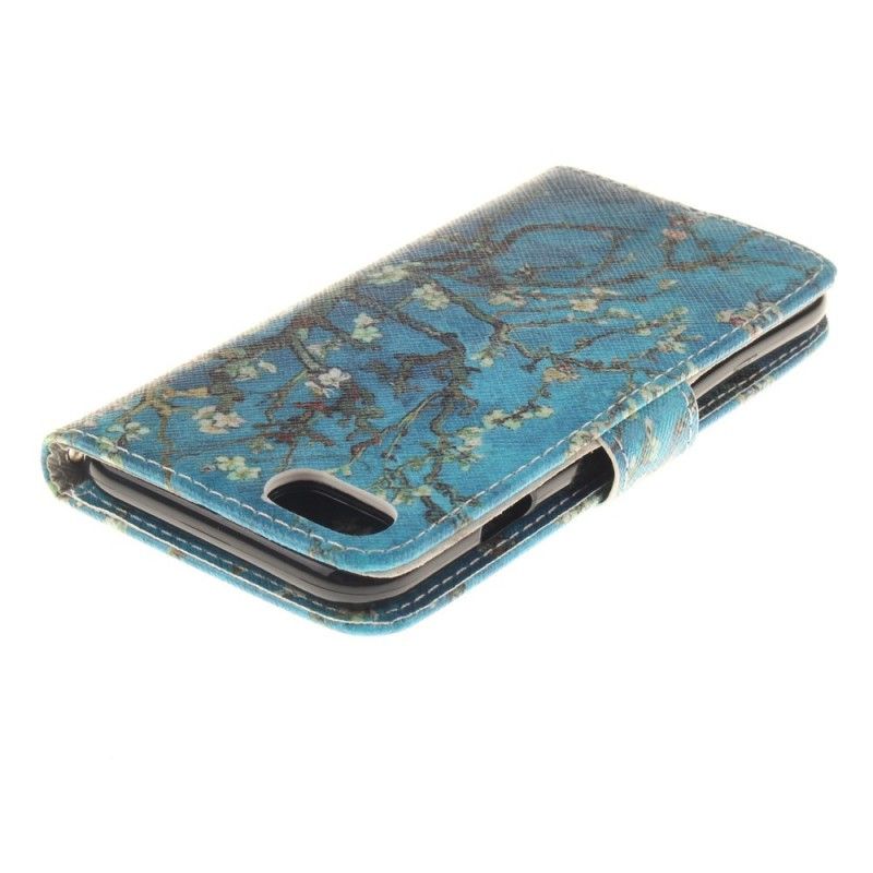 Leren Hoesje voor iPhone 7 / 8 / SE 2 Bloeiende Boom