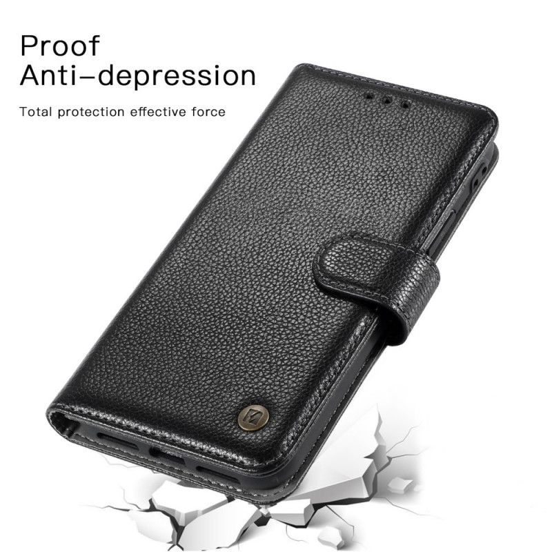 Leren Hoesje voor iPhone 7 / 8 / SE 2 Echt Lychee Leer
