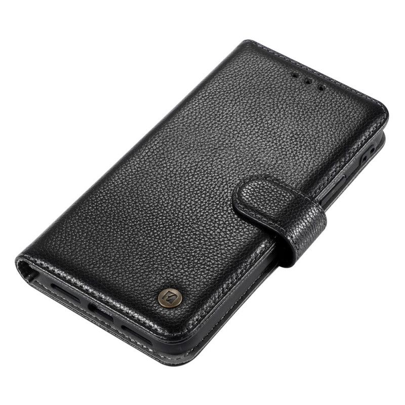 Leren Hoesje voor iPhone 7 / 8 / SE 2 Echt Lychee Leer