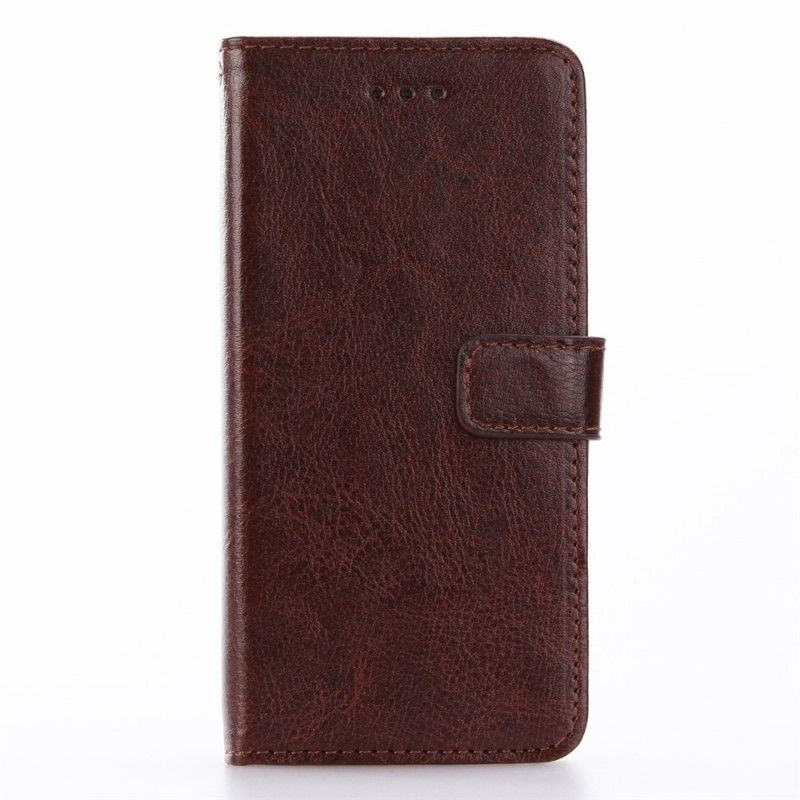 Leren Hoesje voor iPhone 7 / 8 / SE 2 Magenta Zwart Retro Kunstleer