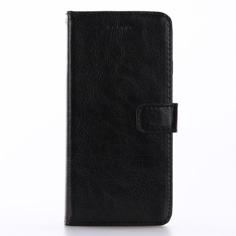 Leren Hoesje voor iPhone 7 / 8 / SE 2 Magenta Zwart Retro Kunstleer