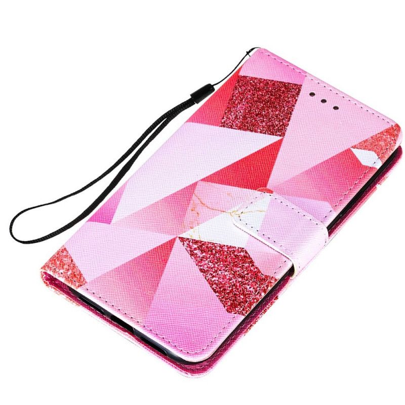 Leren Hoesje voor iPhone 7 / 8 / SE 2 Roze Afbeelding