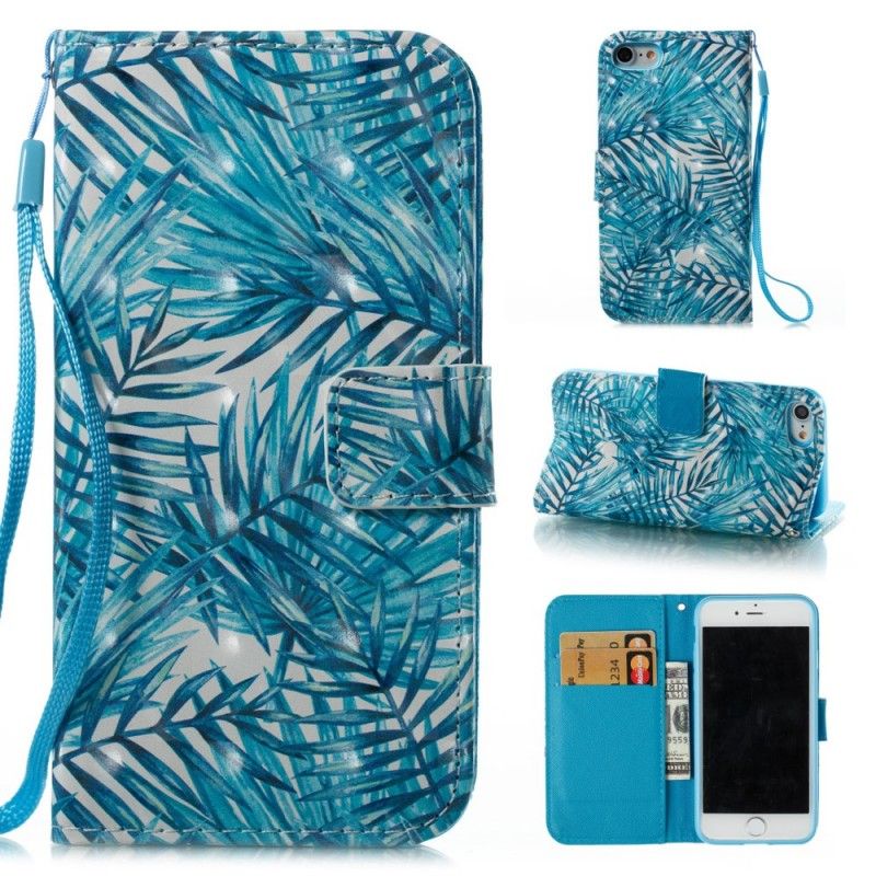 Leren Hoesje voor iPhone 7 / 8 / SE 2 Vellen