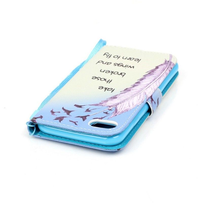 Leren Hoesje voor iPhone 7 / 8 / SE 2 Leren Vliegen