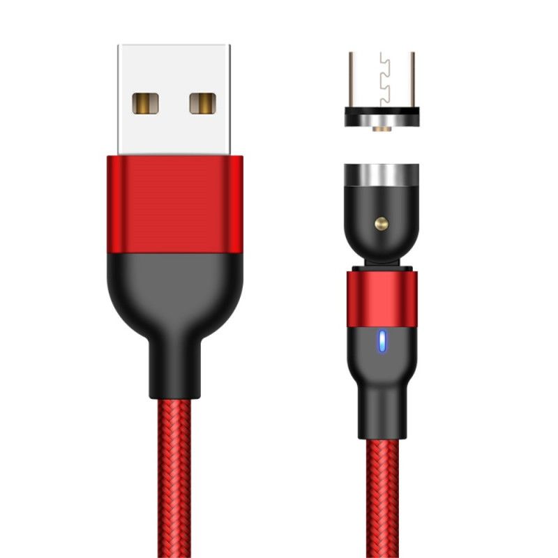 Nylon Gevlochten Micro Usb Usb Oplaadkabel