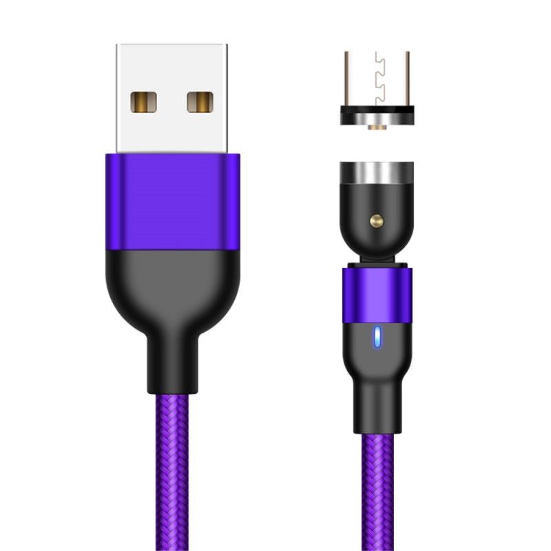 Nylon Gevlochten Micro Usb Usb Oplaadkabel