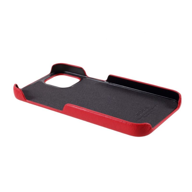 Case Hoesje iPhone 12 Mini Rood Zwart Telefoonhoesje Gemeenschappelijke Kaarthouder