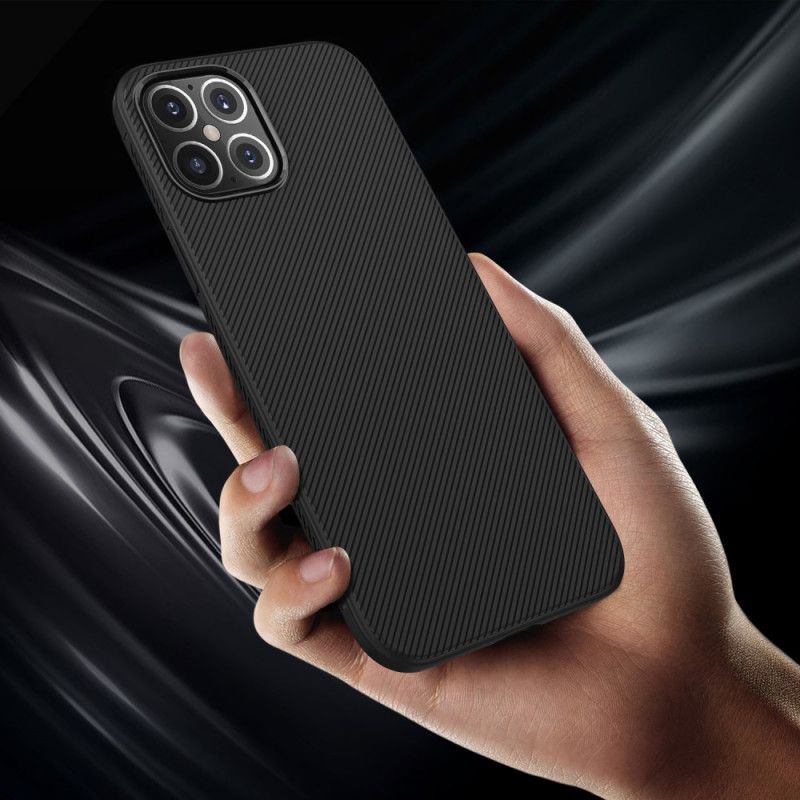 Cover Hoesje iPhone 12 Mini Zwart Telefoonhoesje Twill Uit De Jazzserie