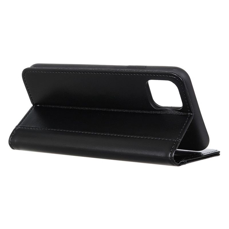 Folio-hoesje iPhone 12 Mini Rood Zwart Splitleer