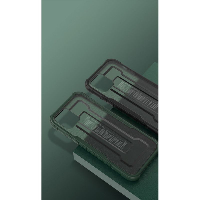 Hoesje iPhone 12 Mini Geel Zwart Super Resistente Onderlinge