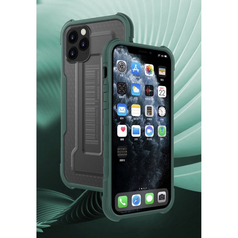 Hoesje iPhone 12 Mini Geel Zwart Super Resistente Onderlinge
