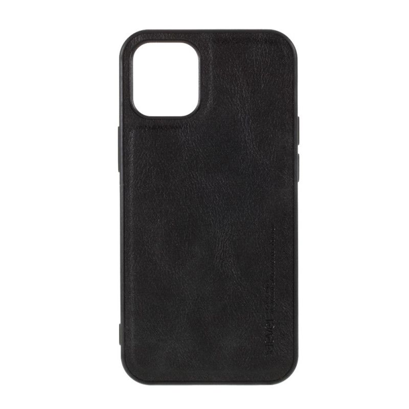 Hoesje iPhone 12 Mini Grijs Zwart Vintage Serie X-Niveau