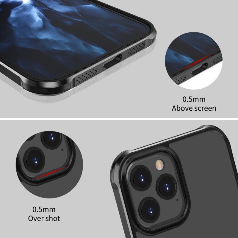 Hoesje iPhone 12 Mini Groen Zwart Transparant Leeu-Ontwerp