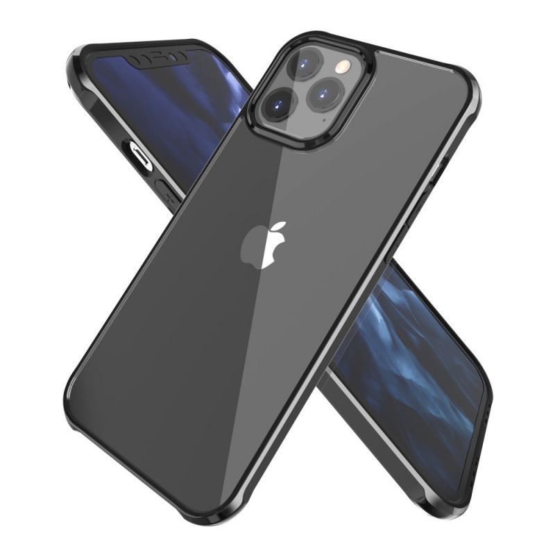 Hoesje iPhone 12 Mini Groen Zwart Transparant Leeu-Ontwerp