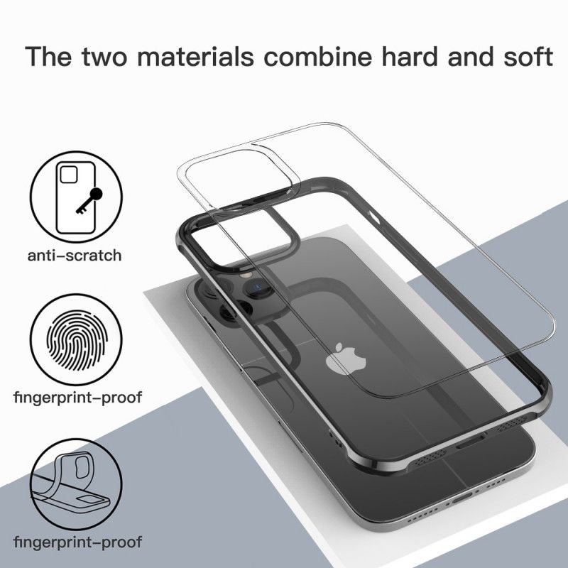 Hoesje iPhone 12 Mini Groen Zwart Transparant Leeu-Ontwerp