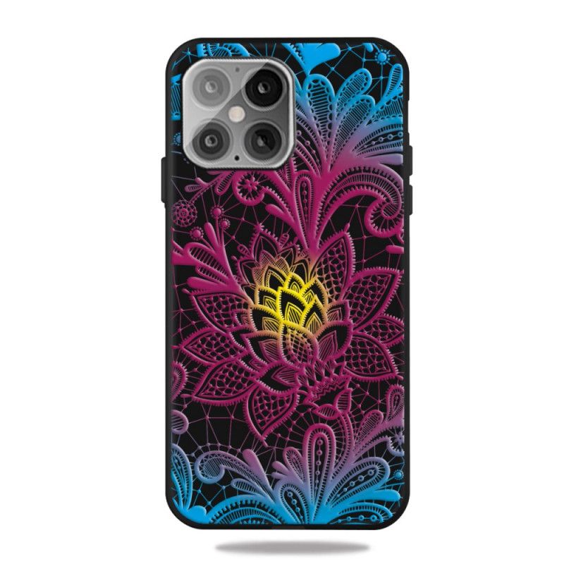 Hoesje iPhone 12 Mini Intens Gekleurde Bloemen