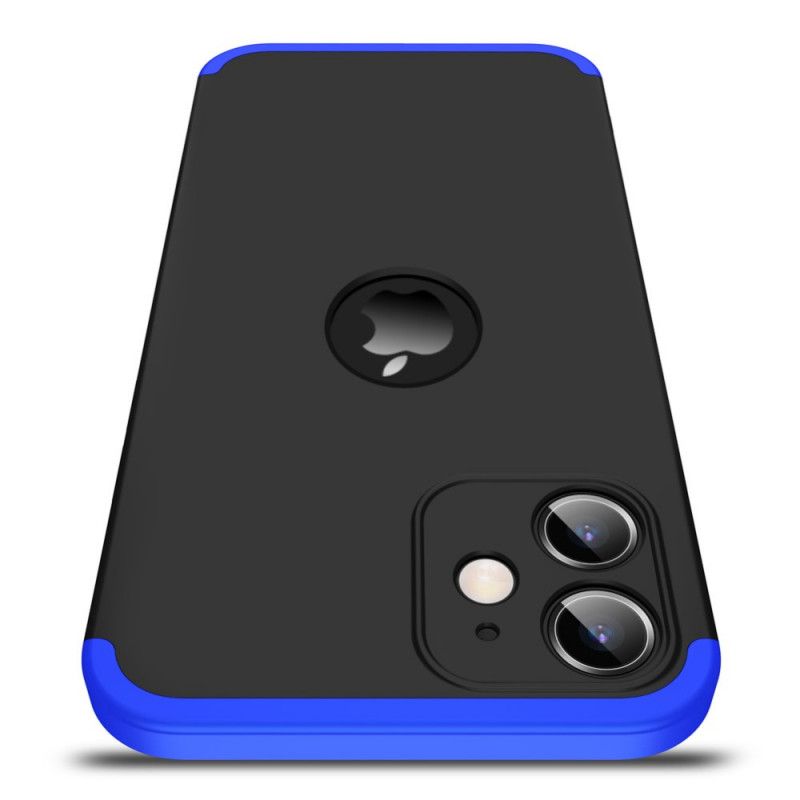 Hoesje iPhone 12 Mini Rood Zwart Afneembaar