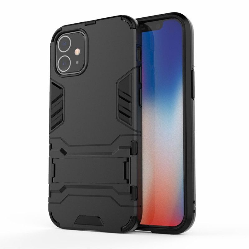 Hoesje iPhone 12 Mini Rood Zwart Ultrabestendig