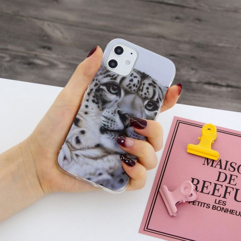 Hoesje iPhone 12 Mini Telefoonhoesje Koninklijke Tijger