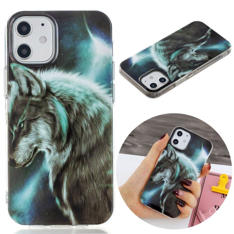 Hoesje iPhone 12 Mini Telefoonhoesje Koninklijke Wolf