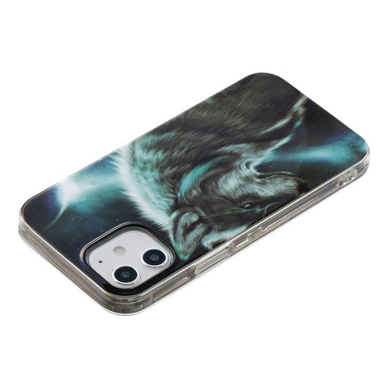 Hoesje iPhone 12 Mini Telefoonhoesje Koninklijke Wolf