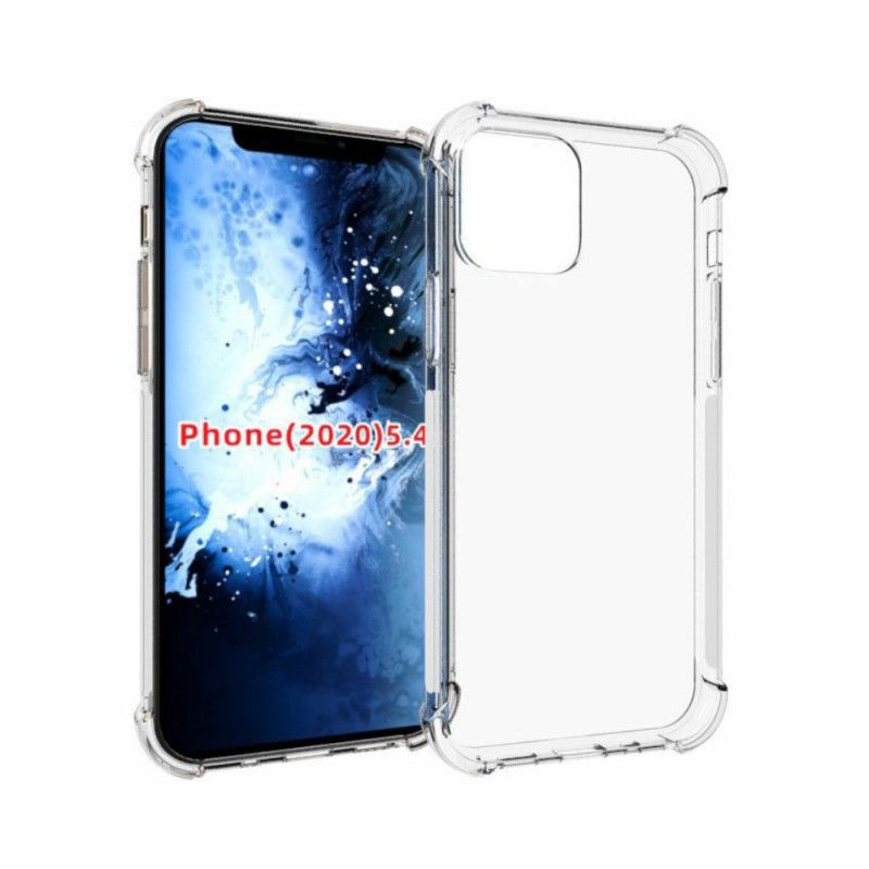 Hoesje iPhone 12 Mini Transparant Versterkte Hoeken