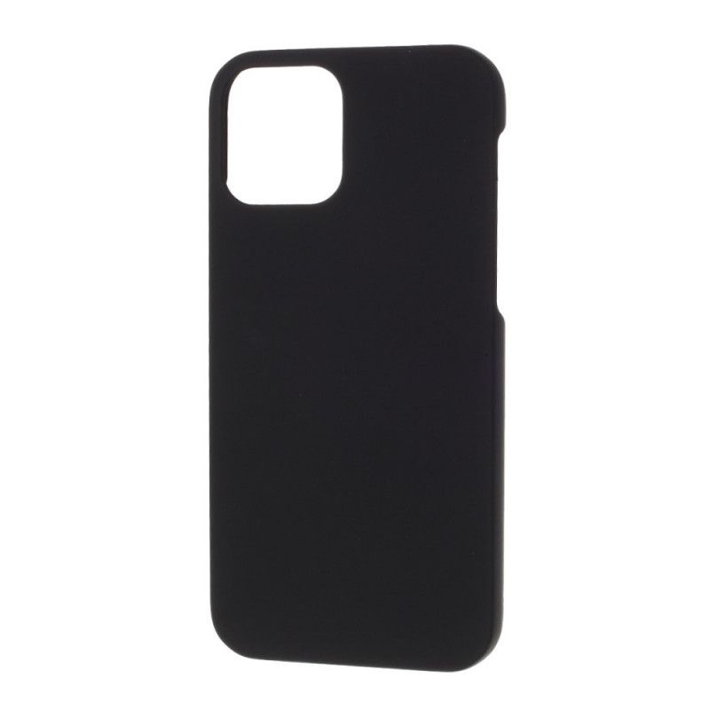 Hoesje iPhone 12 Mini Wit Zwart Rubber Meer