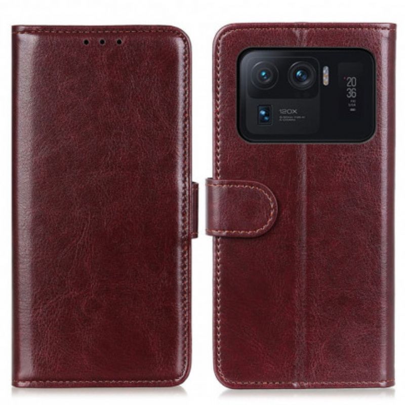 Bescherming Hoesje Xiaomi Mi 11 Ultra Kunstleer Finesse