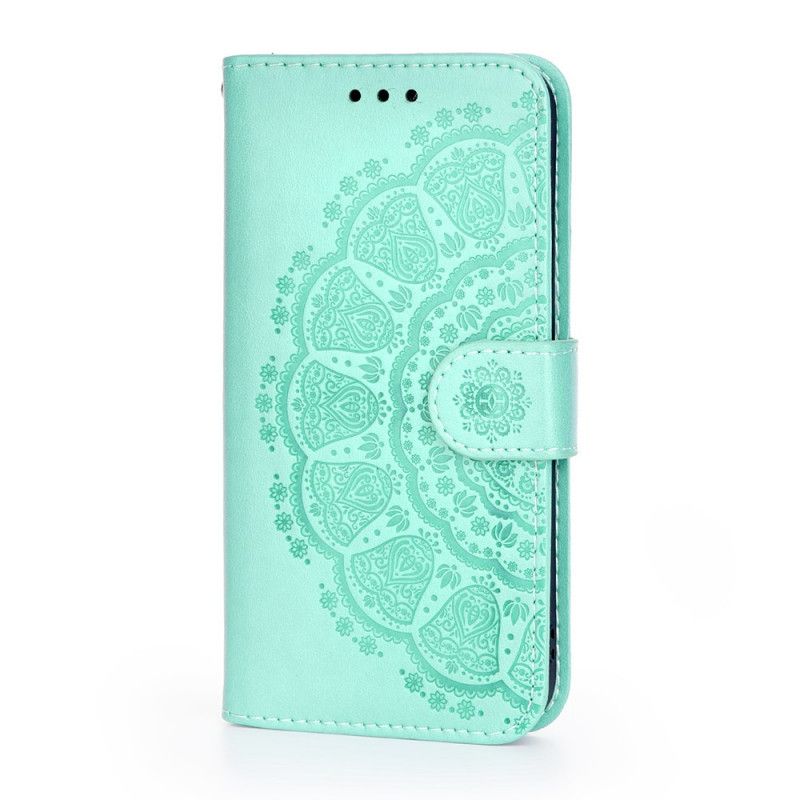Flip Case Leren Xiaomi Mi 11 Ultra Mandala Koraal