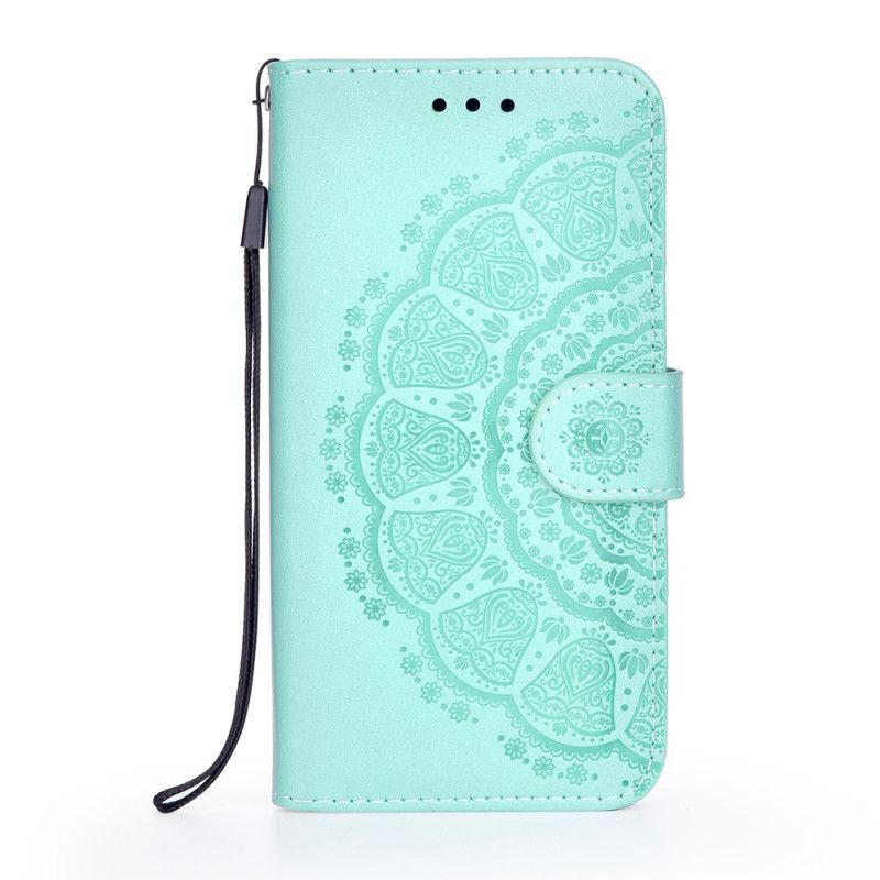 Flip Case Leren Xiaomi Mi 11 Ultra Mandala Koraal