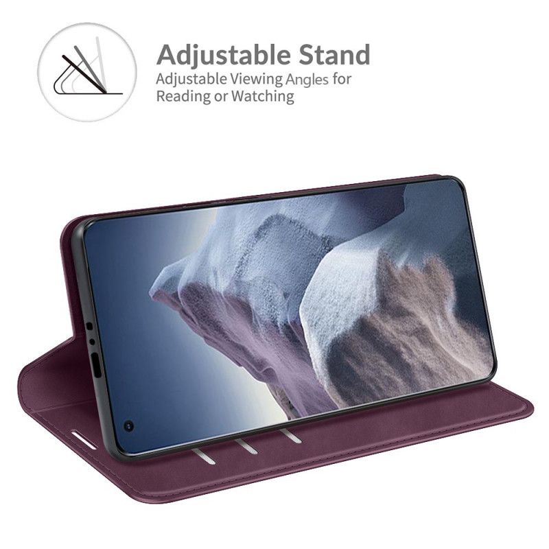 Folio-hoesje Xiaomi Mi 11 Ultra Skin-touch Nieuwe Kleuren