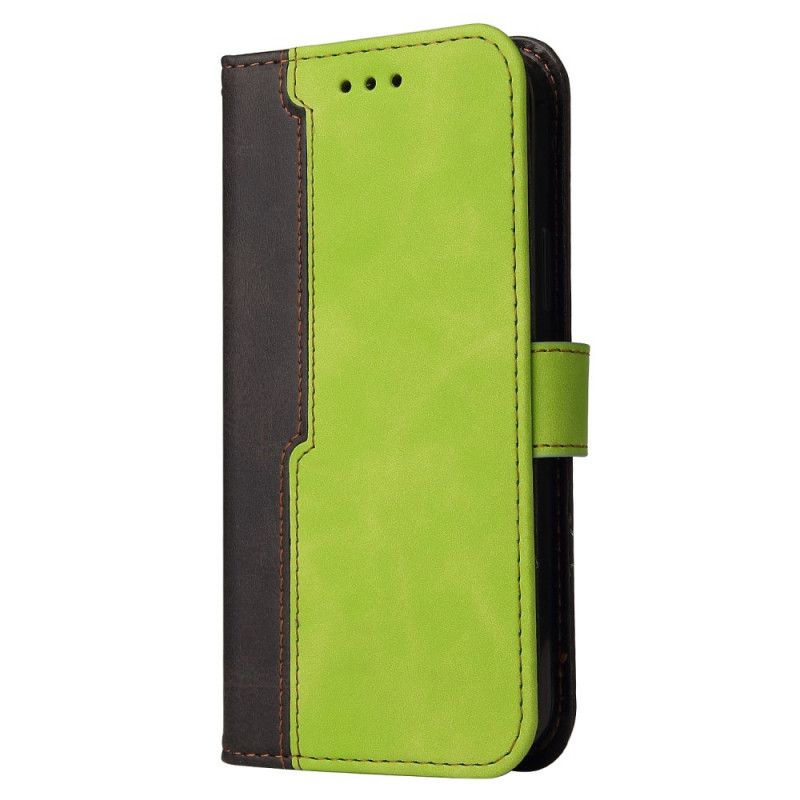 Folio-hoesje Xiaomi Mi 11 Ultra Telefoonhoesje Tweekleurig