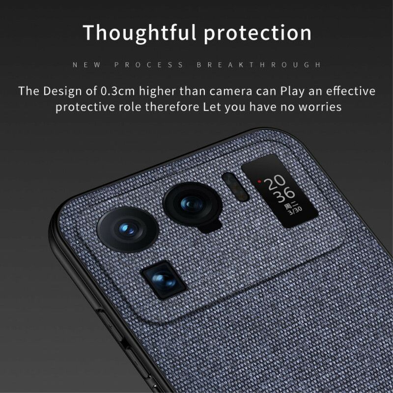Hoesje Voor Xiaomi Mi 11 Ultra Bi-textuur Kunstleer