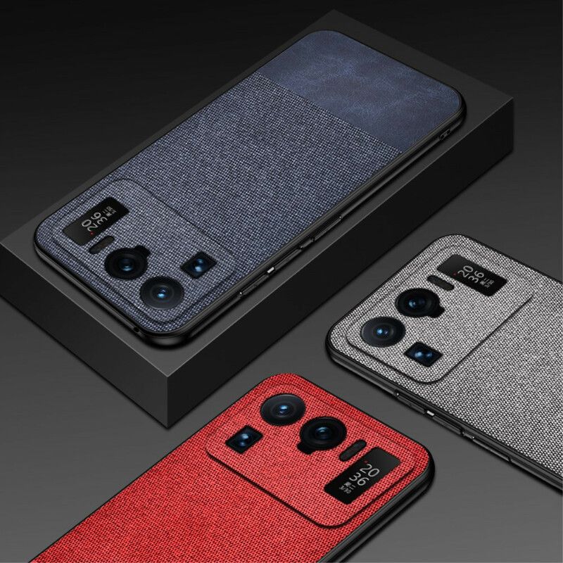 Hoesje Voor Xiaomi Mi 11 Ultra Bi-textuur Kunstleer