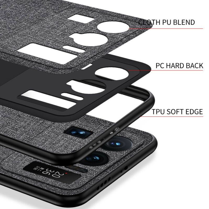 Hoesje Voor Xiaomi Mi 11 Ultra Doek Textuur