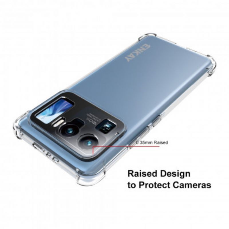 Hoesje Xiaomi Mi 11 Ultra Koffer En Gehard Glas Combo Enkay