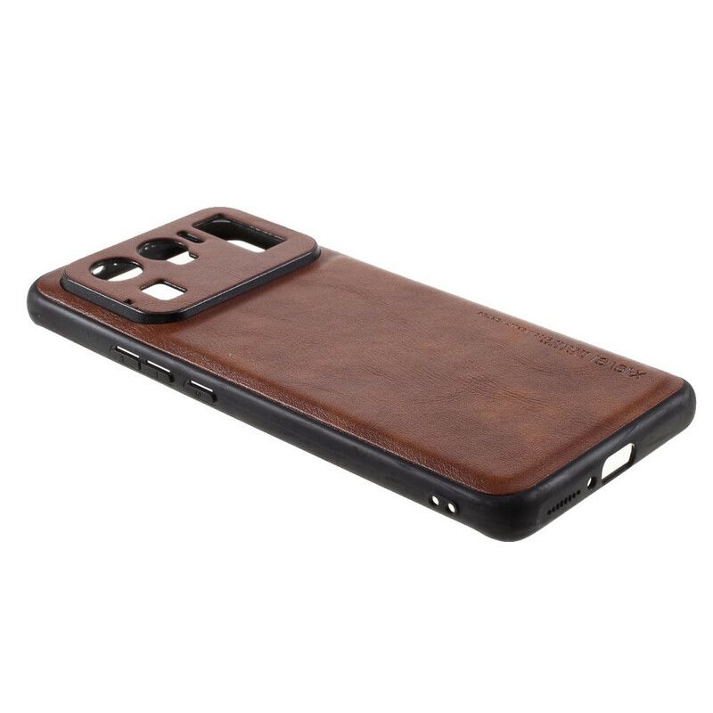 Hoesje Xiaomi Mi 11 Ultra Vintage Leereffect X-niveau Bescherming Hoesje