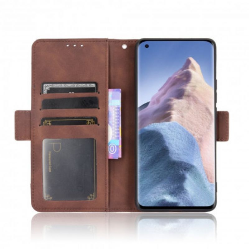 Leren Hoesje Xiaomi Mi 11 Ultra Eersteklas Multikaart Bescherming Hoesje