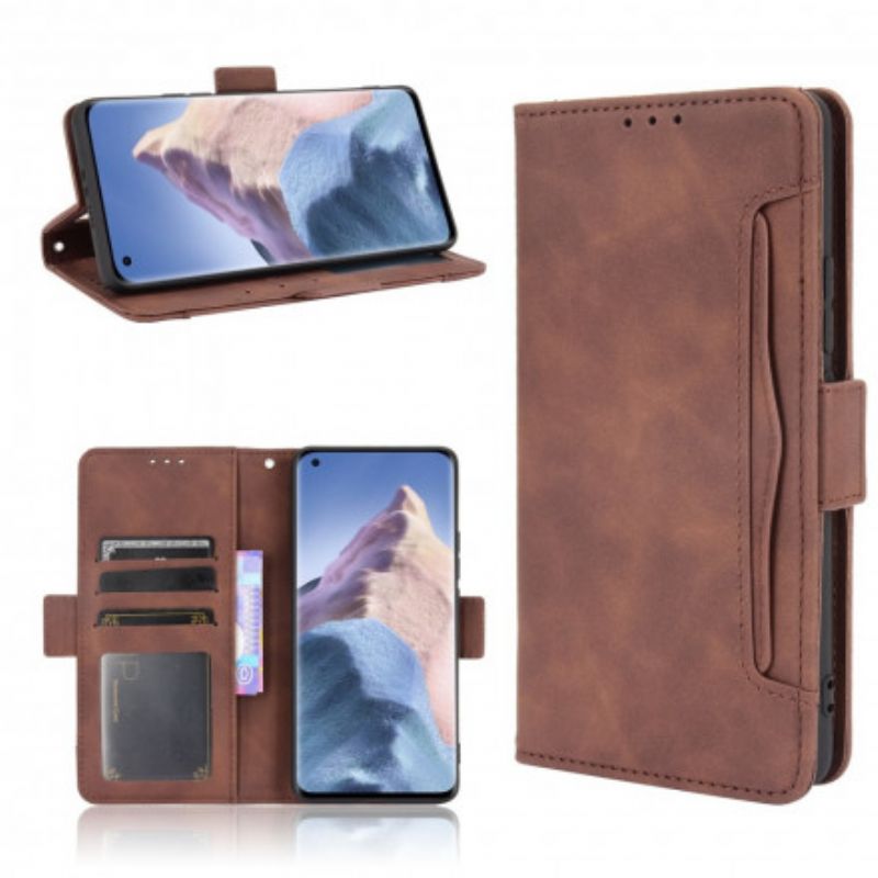 Leren Hoesje Xiaomi Mi 11 Ultra Eersteklas Multikaart Bescherming Hoesje